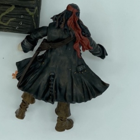 DISNEY ZIZZLE PIRATES OF THE CARIBBEAN JACK SPARROW 4” jointed action figure - Picture 7 of 7